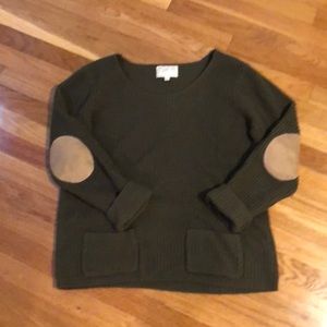 !5/25! Oversize Sweater with Elbow Patches